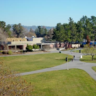 View of the quad at SSU