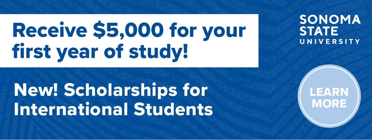 Receive $5000 per year & renewable for four years. New! Scholarships for international students